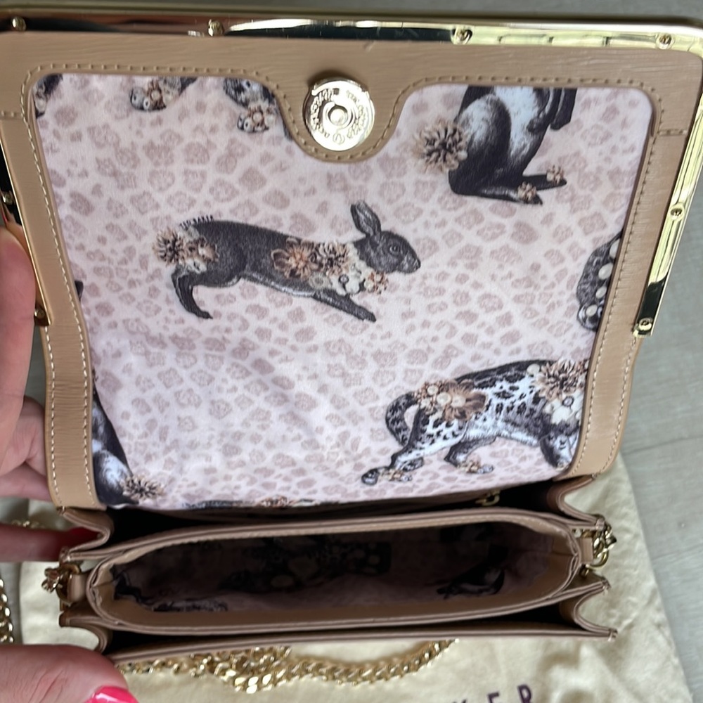 Ted Baker purse with detachable gold chain - Picture 4 of 6